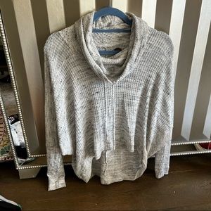 Faux turtle neck sweater